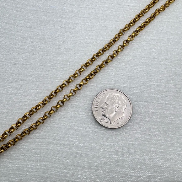 3mm | Gold | Rolo Link Chain - Picture 4 of 4